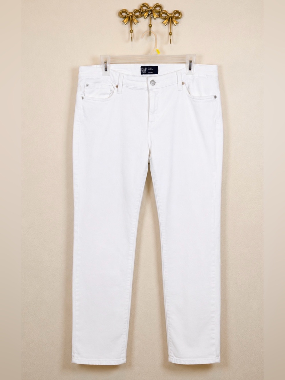 GAP Women’s White Skinny Jeans. Size 14
